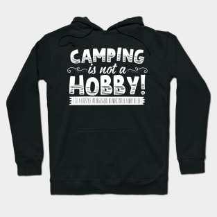 Camping Is Not A Hobby Hoodie